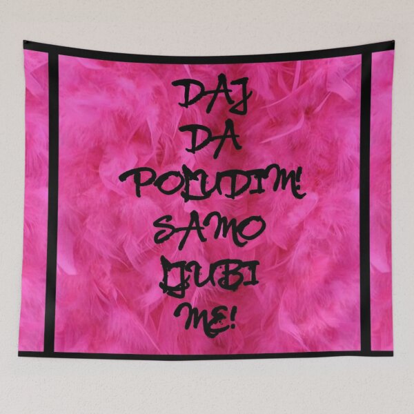 Item preview, Lyrics - Daj da poludim samo ljubi me designed and sold by Marija Barisic.