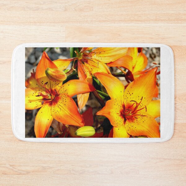 Item preview, Yellow Daylily Flowers in Garden designed and sold by Corey Ford.