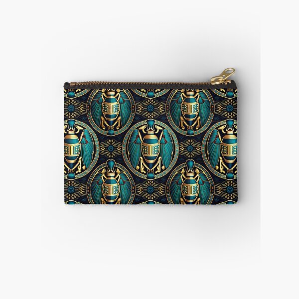 Item preview, Exotic Egyptian Scarab Beetle Fabric Textile Pattern designed and sold by Alladin7.