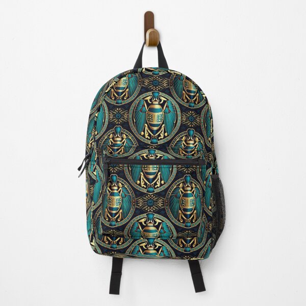 Item preview, Exotic Egyptian Scarab Beetle Fabric Textile Pattern designed and sold by Alladin7.