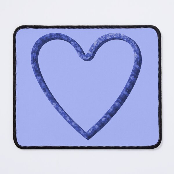 Item preview, Blue Glitter Heart designed and sold by StarEyedUnicorn.