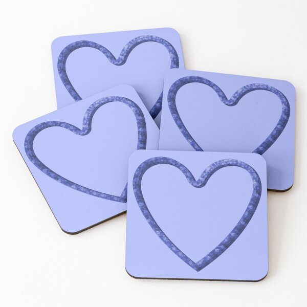 Item preview, Blue Glitter Heart designed and sold by StarEyedUnicorn.