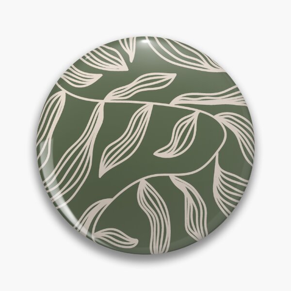 Item preview, Green Botanical Print designed and sold by MerlinsHut.