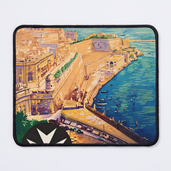 Item preview, Vintage Travel Poster - Malta designed and sold by Gin Neko.