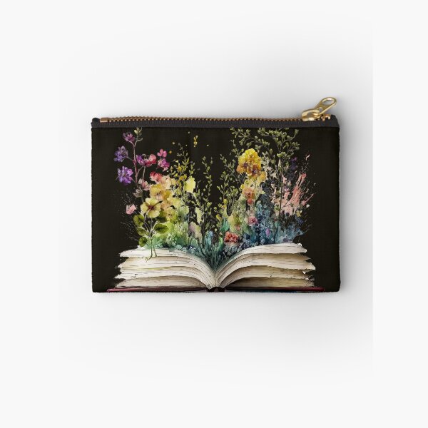 Artikelvorschau, Aquarellblumen, die vom Buch, Fantasie in der Blüte wachsen entworfen und verkauft von AtelierAlison.