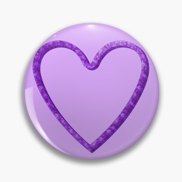 Item preview, Purple Glitter Heart designed and sold by StarEyedUnicorn.