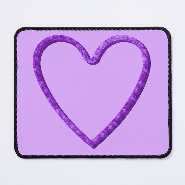 Item preview, Purple Glitter Heart designed and sold by StarEyedUnicorn.
