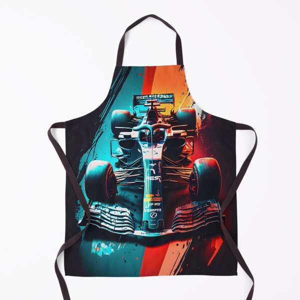 Item preview, colorful f1 car- red and blue designed and sold by R&B Art and design.