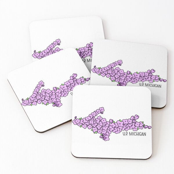 Item preview, Michigan Lilac Upper Peninsula designed and sold by JoyfulDaisy.