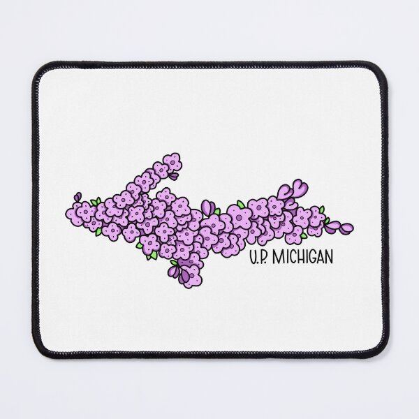 Item preview, Michigan Lilac Upper Peninsula designed and sold by JoyfulDaisy.