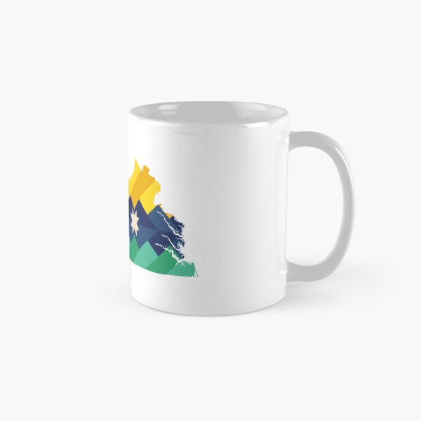 Item preview, Appalachian Flag Map of Virginia designed and sold by Hollerism.