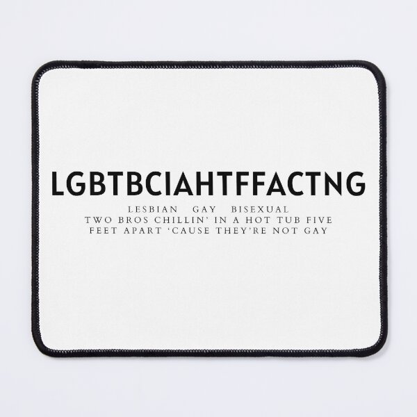 Item preview, LBGTBCHIAHTFFACTNG designed and sold by suavespacenoid.
