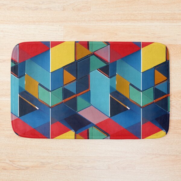 Item preview, Retro Blocks designed and sold by Psy-Dye-AI.