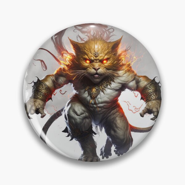Item preview, balrog cat designed and sold by HamzaAD02.