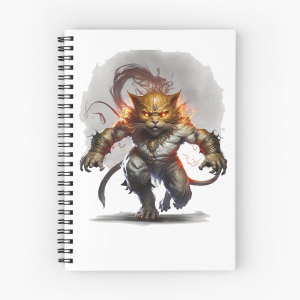 Item preview, balrog cat designed and sold by HamzaAD02.