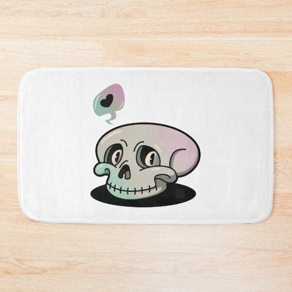 Item preview, Scull. And even death won't separate us | White background designed and sold by DicDoc.