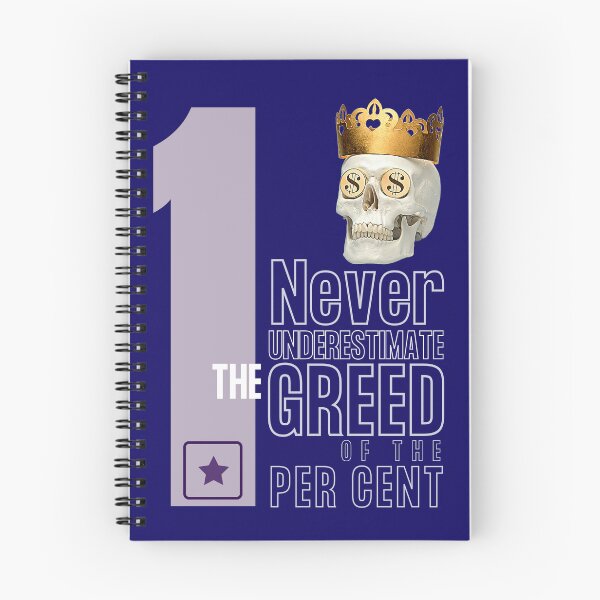 Item preview, Codicia del uno por ciento designed and sold by Deadstar1.