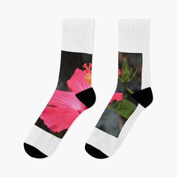 Item preview, Hibiscus Red Flower in Garden designed and sold by Corey Ford.