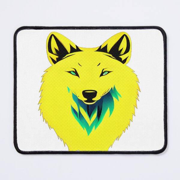 Item preview,  Be Strong As A Wolf, Neon Wolf designed and sold by BlackDisaster.