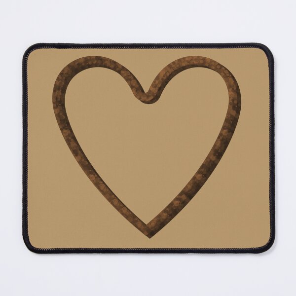 Item preview, Brown Glitter Heart designed and sold by StarEyedUnicorn.