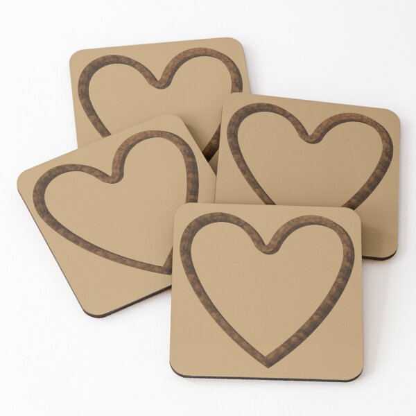 Item preview, Brown Glitter Heart designed and sold by StarEyedUnicorn.