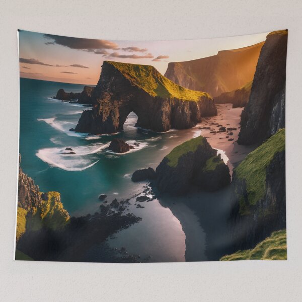 Item preview, Ireland Landscape portrait  designed and sold by ArtsByAesthetic.