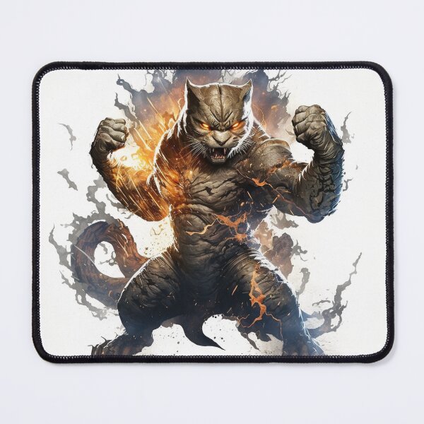 Item preview, balrog cat designed and sold by HamzaAD02.