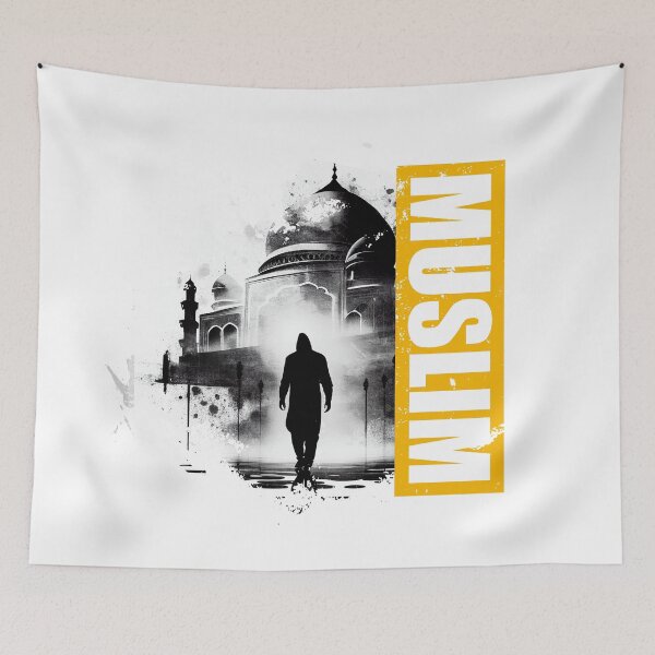 Item preview, Muslim - Journey to the Mosque - Artwork designed and sold by MK3DESIGN.