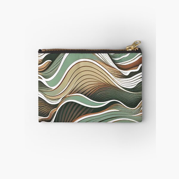 Item preview, Wavy Lines Abstract Art Design designed and sold by Tarpa.