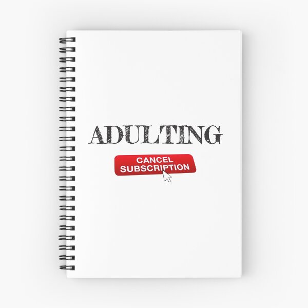 Item preview, Adulting cancel subscription designed and sold by OCNau.