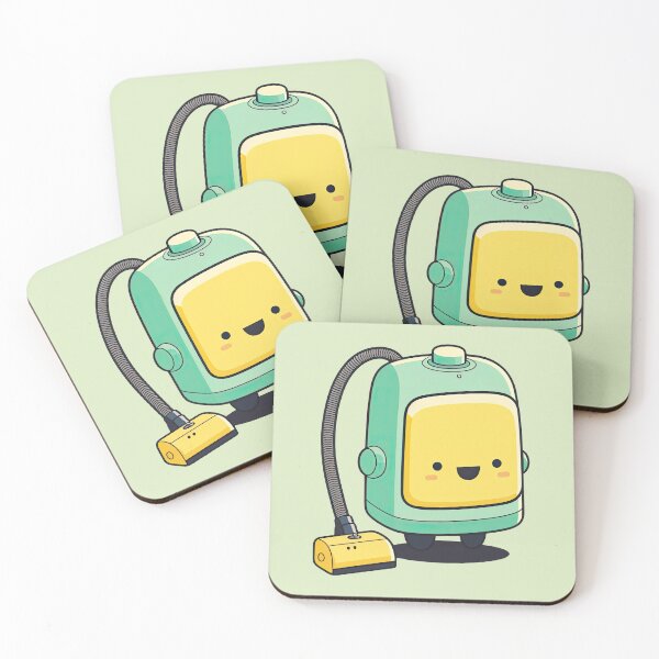 Item preview, Cute Vacuum Cleaner Busy Working To Clean Up Mess designed and sold by ultra-cute.