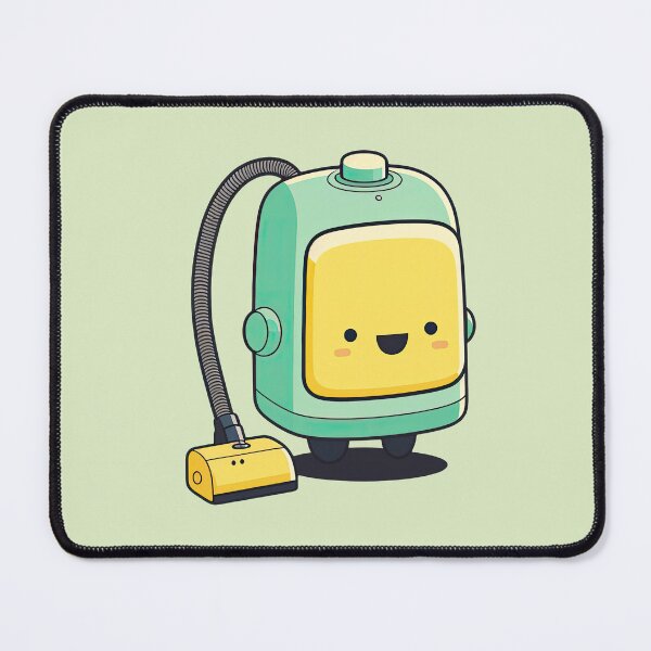 Item preview, Cute Vacuum Cleaner Busy Working To Clean Up Mess designed and sold by ultra-cute.