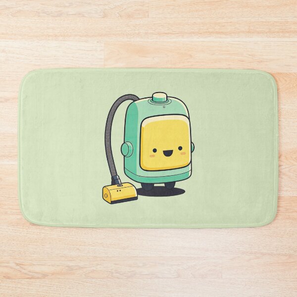 Item preview, Cute Vacuum Cleaner Busy Working To Clean Up Mess designed and sold by ultra-cute.