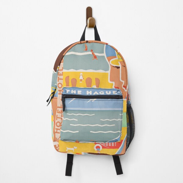 Item preview, Vintage Travel Poster - Scheveningen - The Hague-On-Sea, Netherlands - Louis Kalff designed and sold by Gin Neko.