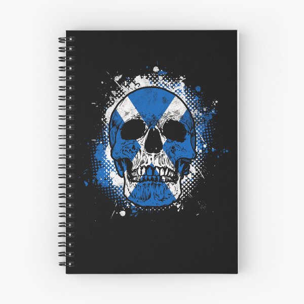 Item preview, Scottish flag skull designed and sold by Mila1946.