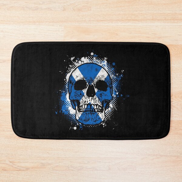 Item preview, Scottish flag skull designed and sold by Mila1946.