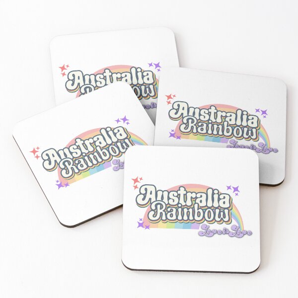 Item preview, Australia Gay Pride Rainbow designed and sold by FrescoDesign.