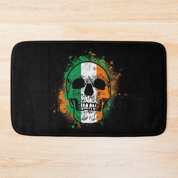 Item preview, Skull with Irish flag designed and sold by Mila1946.
