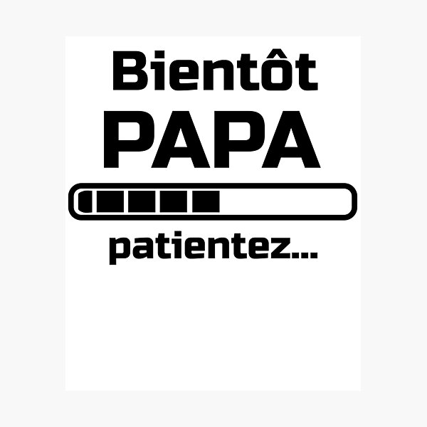 Item preview, soon dad wait - birth humor designed and sold by la-petite-folie.