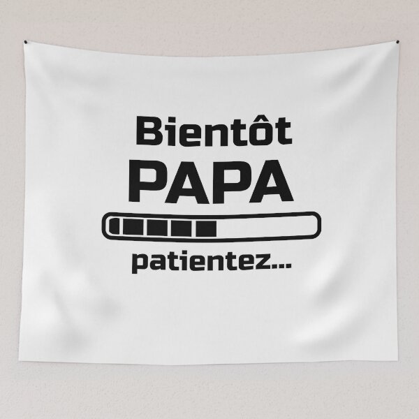 Item preview, pronto papá espera - humor de nacimiento designed and sold by la-petite-folie.