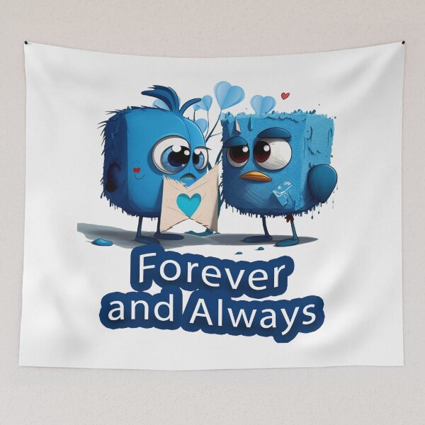 Item preview, Forever and Always merchandise designed and sold by walid921998.