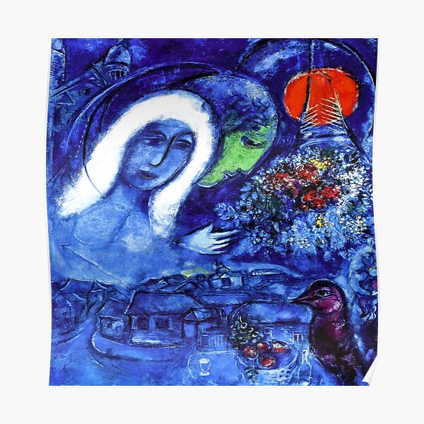 marc chagall Et enfin Poster