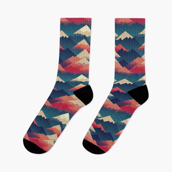 Item preview, Beautiful Sunset in the Mountains Pattern designed and sold by ATMCreations.