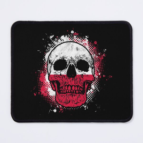 Item preview, Skull with Polish flag designed and sold by Mila1946.