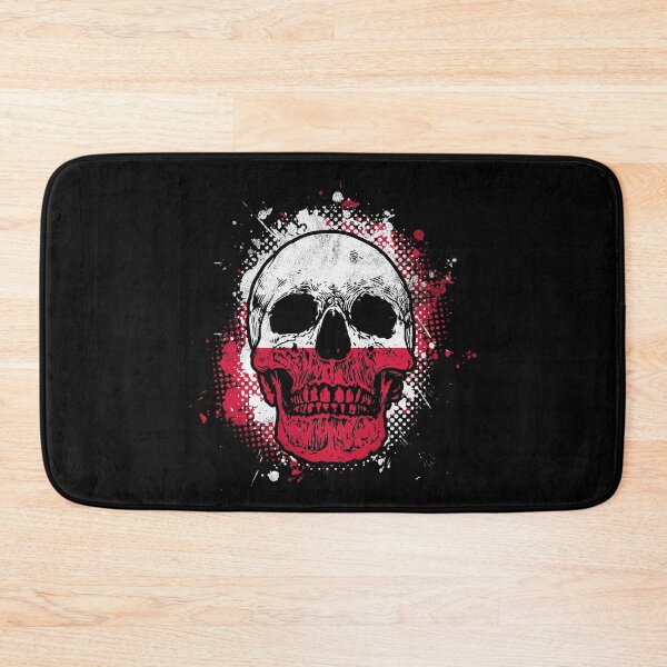 Item preview, Skull with Polish flag designed and sold by Mila1946.