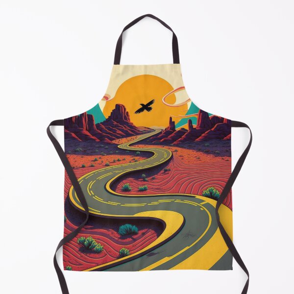 Item preview, Trippy Desert Road Trip designed and sold by EvyeniaArt.