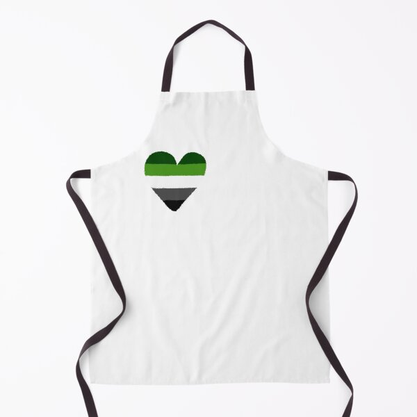 Item preview, heart with aromantic flag design no. 2 designed and sold by lena-makes-art.