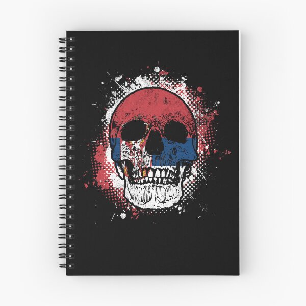 Item preview, Skull with Serbian flag designed and sold by Mila1946.