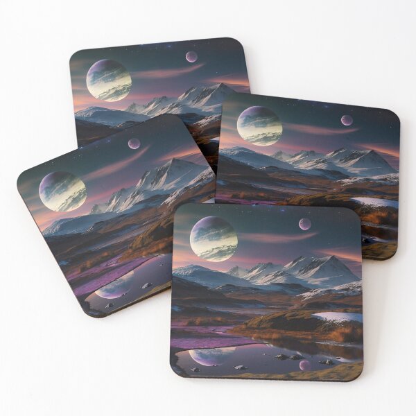Item preview, A View of Scotland from Beyond: An Otherworldly Sight designed and sold by AIPRINTUK.