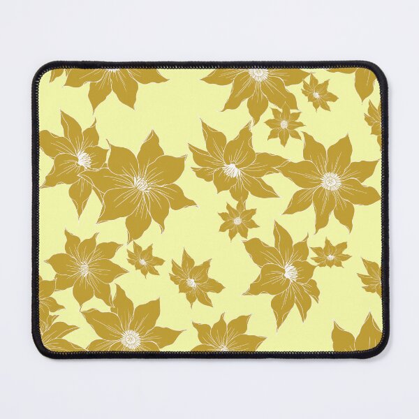 Item preview, Yellow flower pattern designed and sold by Dia-Cheshire.